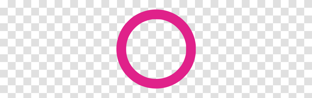 Barbie Pink Circle Outline Icon, Logo, Trademark, Plant Transparent Png
