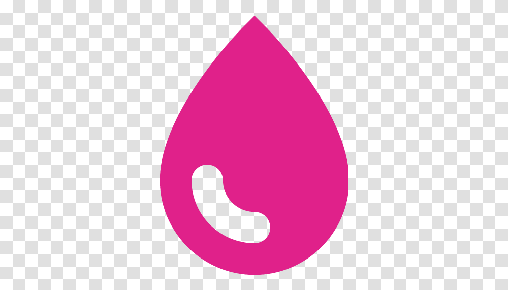 Barbie Pink Droplet Icon Circle, Text, Purple Transparent Png