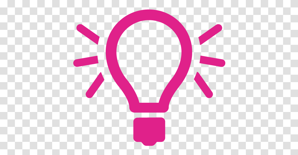 Barbie Pink Light Bulb 6 Icon Purple Light Bulb Icon, Lightbulb, Dynamite, Bomb, Weapon Transparent Png