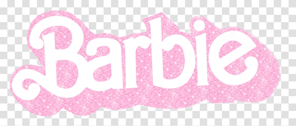 Barbie Pink Sparkly Pinkpastel Sticker By Tilly Darkness, Text, Word, Rug, Purple Transparent Png