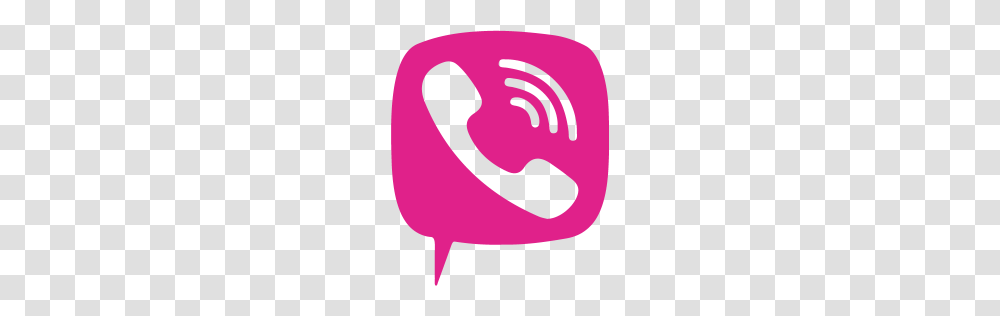 Barbie Pink Viber Icon, Logo, Trademark, Plant Transparent Png