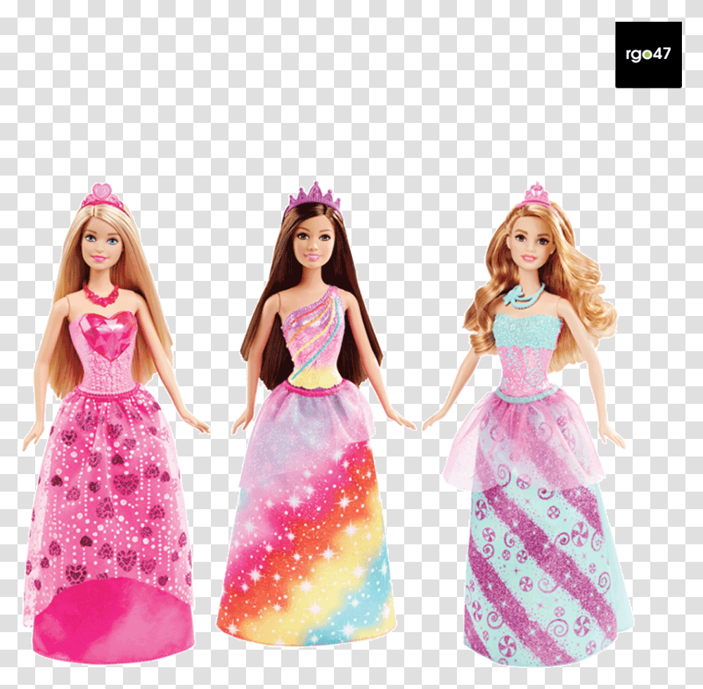 Barbie Princess Gem Doll, Toy, Figurine, Person, Human Transparent Png