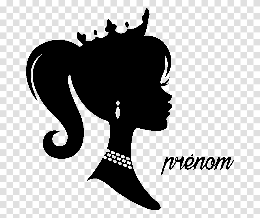 Barbie Silhouette Download Princess Silhouette, Gray, World Of Warcraft Transparent Png