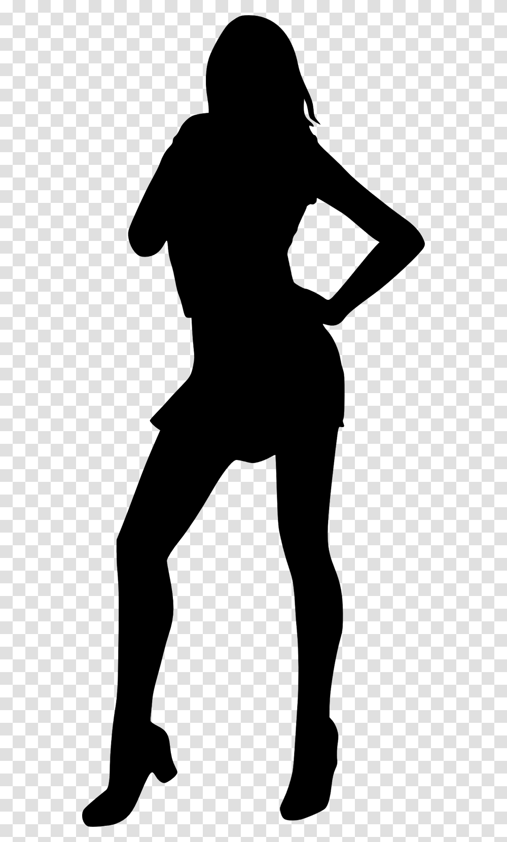 Barbie Silhouette Silhouette, Gray, World Of Warcraft Transparent Png