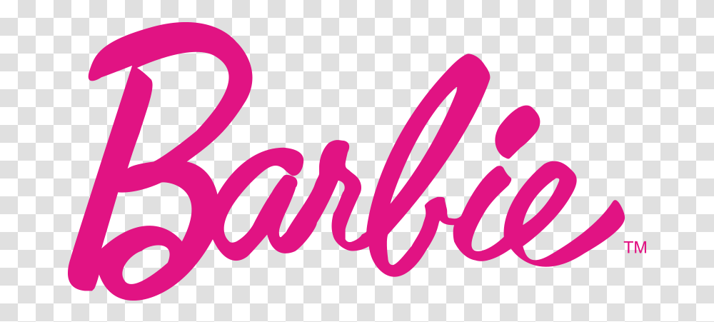 Barbie, Label, Calligraphy, Handwriting Transparent Png