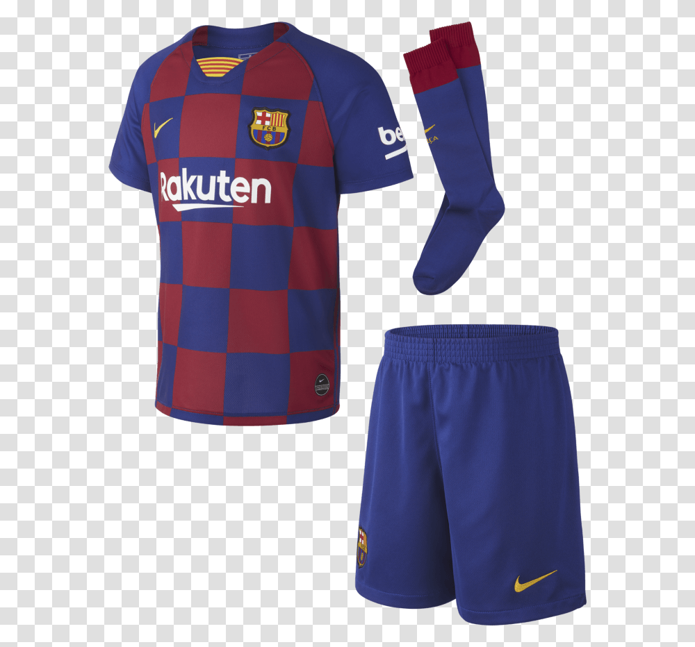Barcelona 1920 Camiseta De La 1 Equipacin Barcelona Home Kit 19, Apparel, Shirt, Jersey Transparent Png