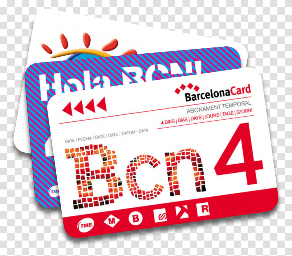 Barcelona Card, Word, Label, Number Transparent Png
