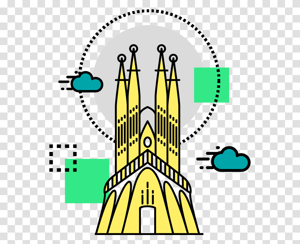 Barcelona Icono, Architecture, Building, Tower, Spire Transparent Png