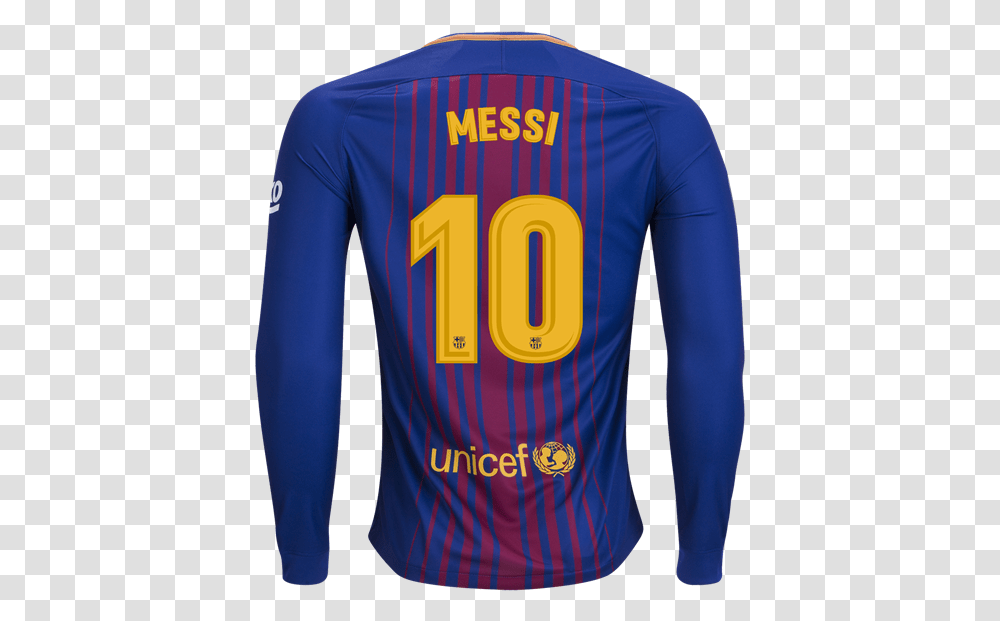 Barcelona Long Sleeve Jersey 2018 Coutinho, Apparel, Shirt Transparent Png