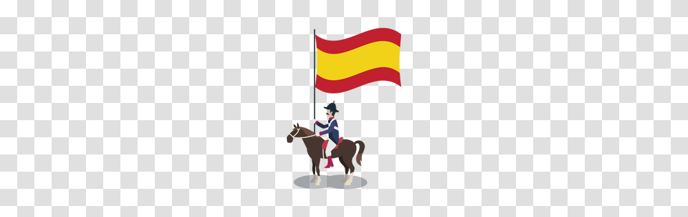 Barcelona Spain Clipart Free Clipart, Person, Human, Flag Transparent Png