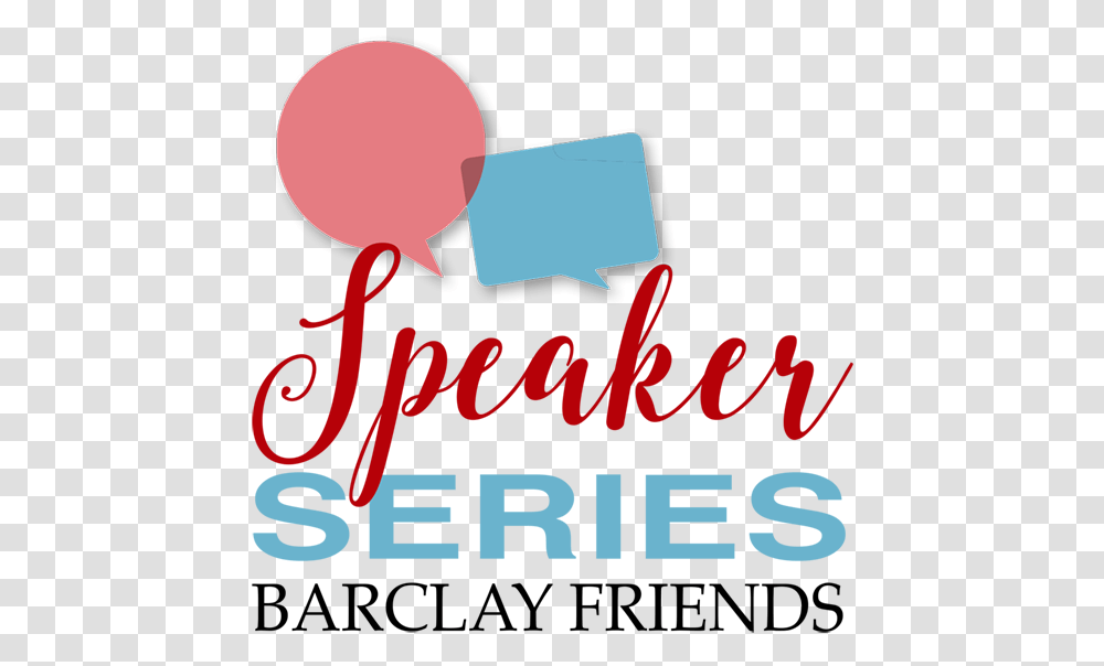 Barclay Friends Speaker Series Logo Graphic Design, Alphabet, Poster Transparent Png