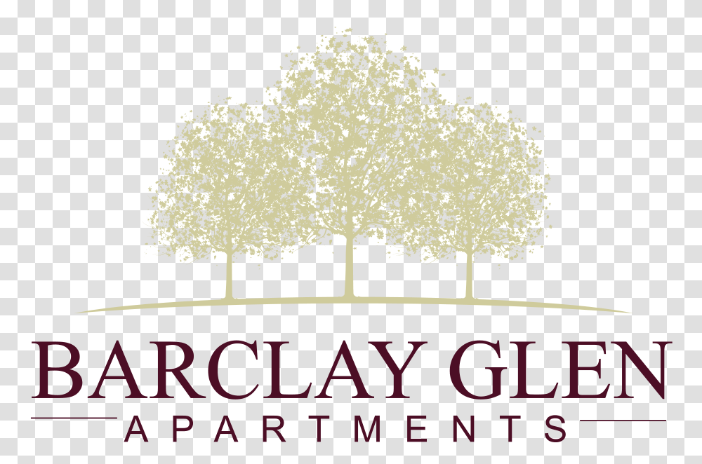 Barclay Glen Apartments Tree, Label, Alphabet, Paper Transparent Png
