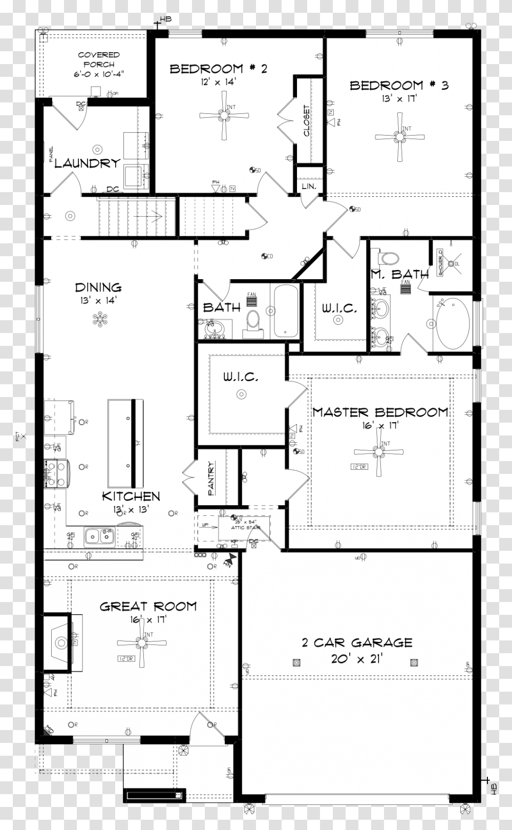 Barclay Main Floor By Stone Martin Builders Floor Plan, Diagram, Plot Transparent Png
