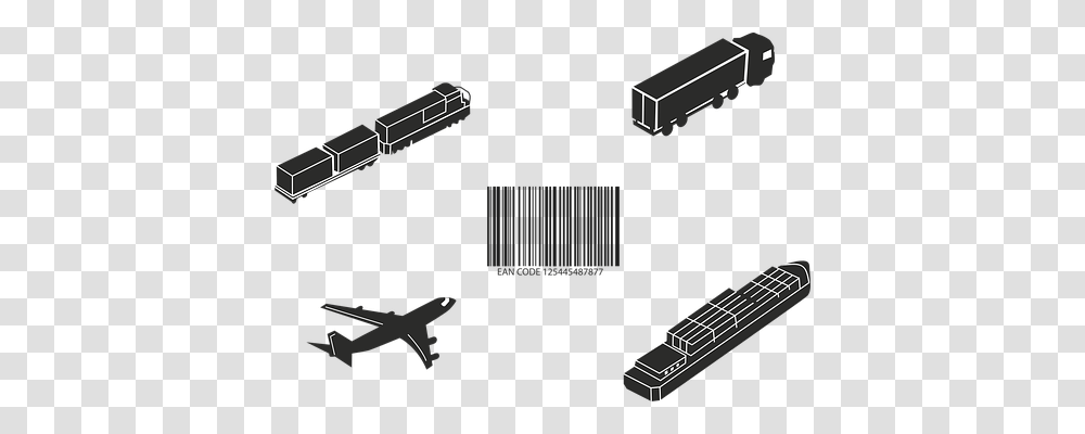 Barcode Transport, Transportation, Vehicle, Weapon Transparent Png