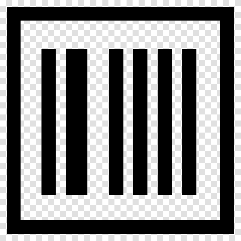 Barcode Code Scan Shop Icon Free Download, Prison, Rug Transparent Png