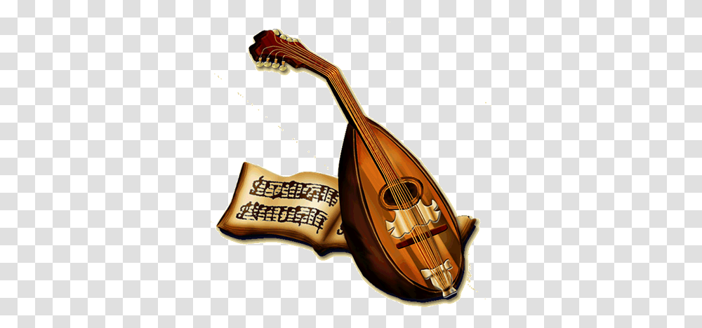 Bard Lute Image Bard Lute, Mandolin, Musical Instrument Transparent Png