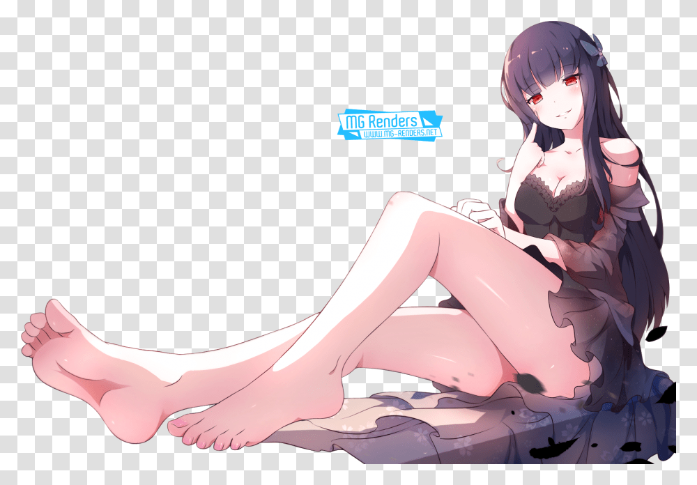Bare Foot Anime Feet, Person, Helmet, Book Transparent Png