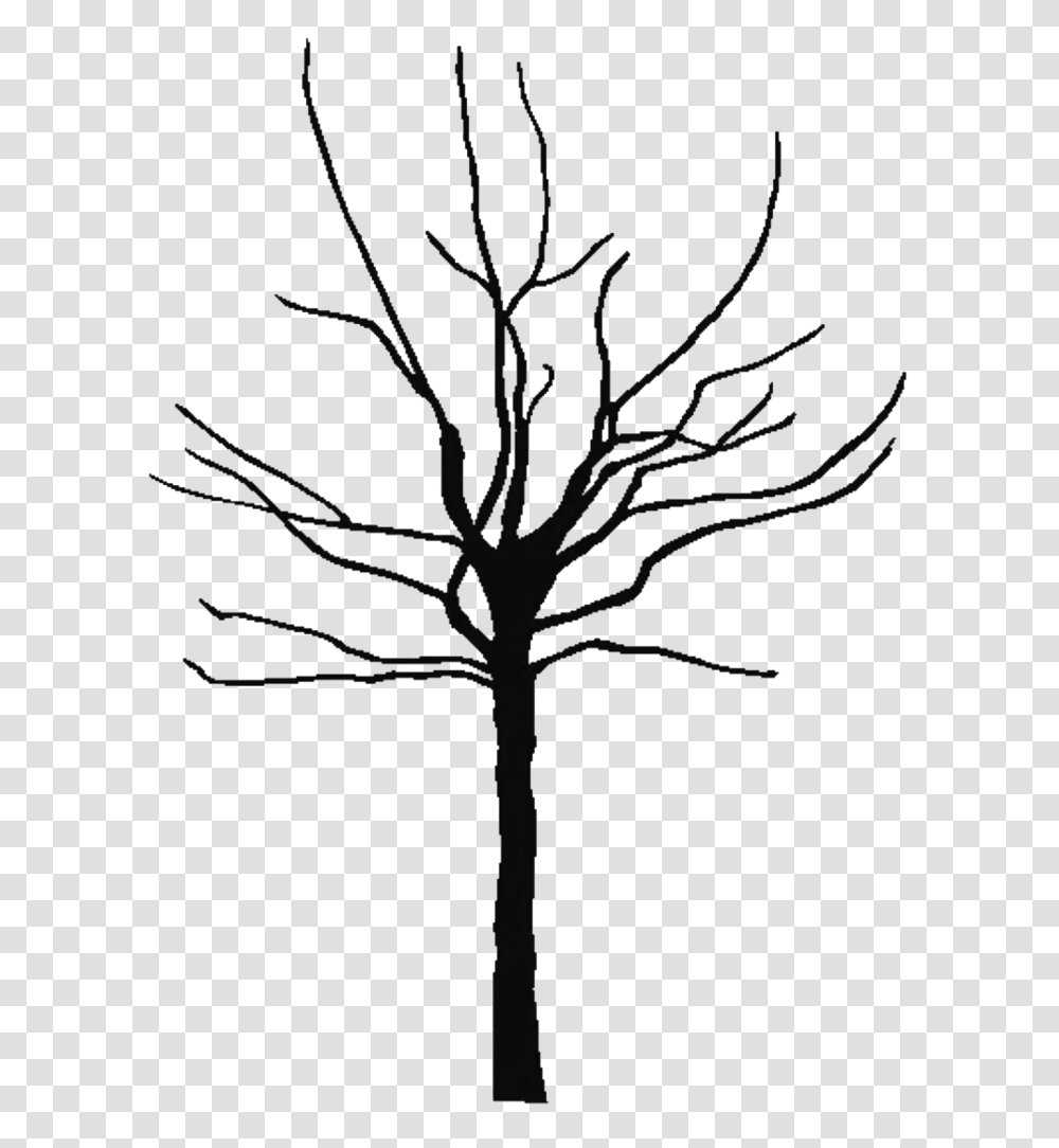 Bare Tree Clip Art, Plant, Silhouette, Tree Trunk, Maple Transparent Png