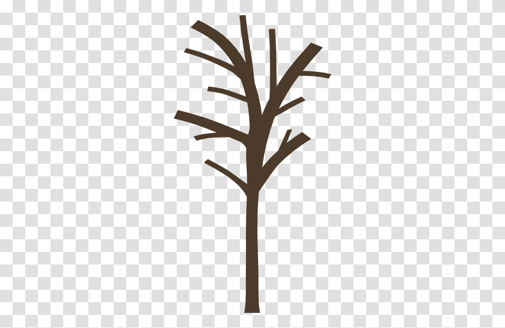 Bare Tree Clipart, Plant, Silhouette, Tree Trunk, Stencil Transparent Png