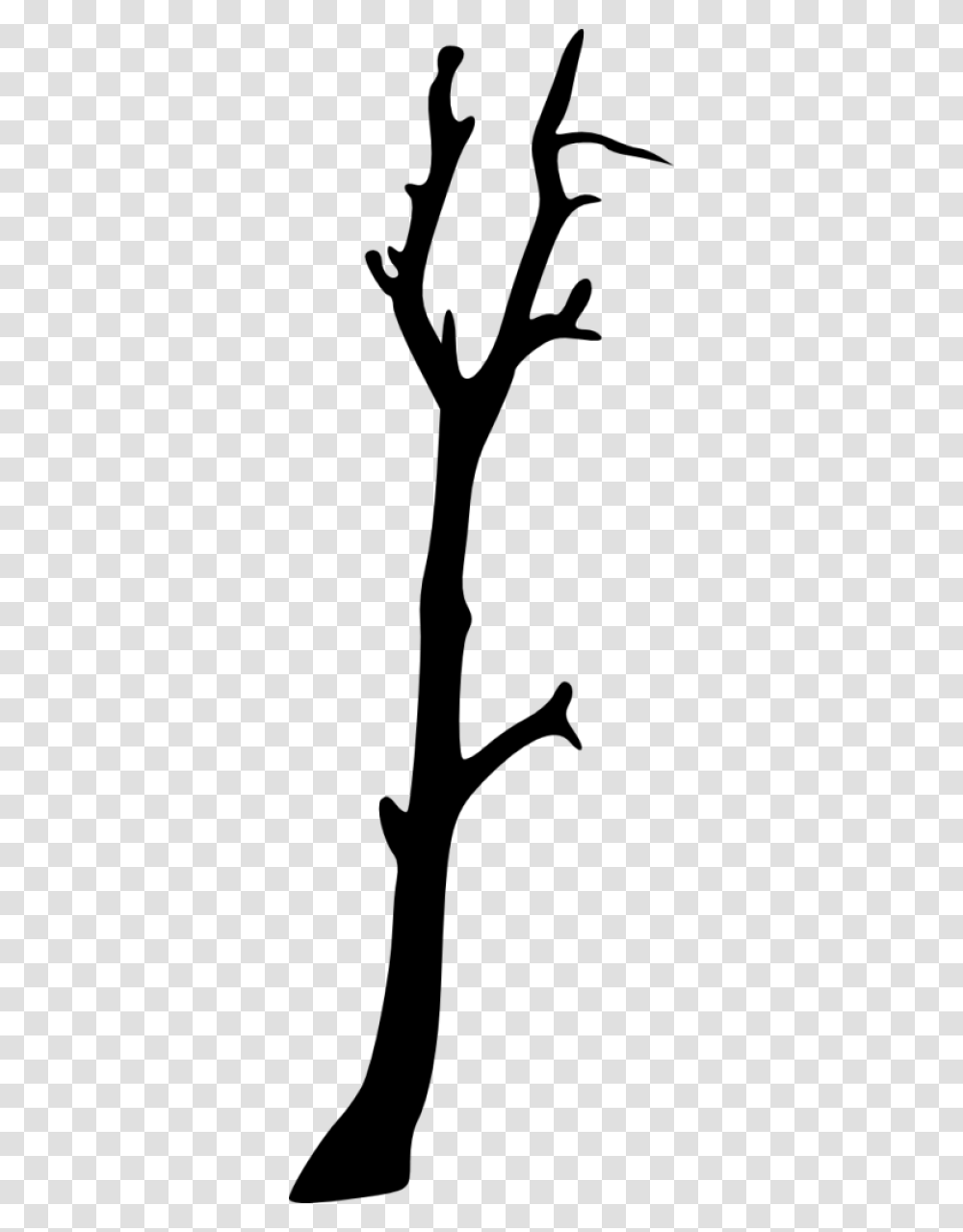 Bare Tree SilhouetteTitle Bare Tree Silhouette Silhouette, Gray, World Of Warcraft Transparent Png