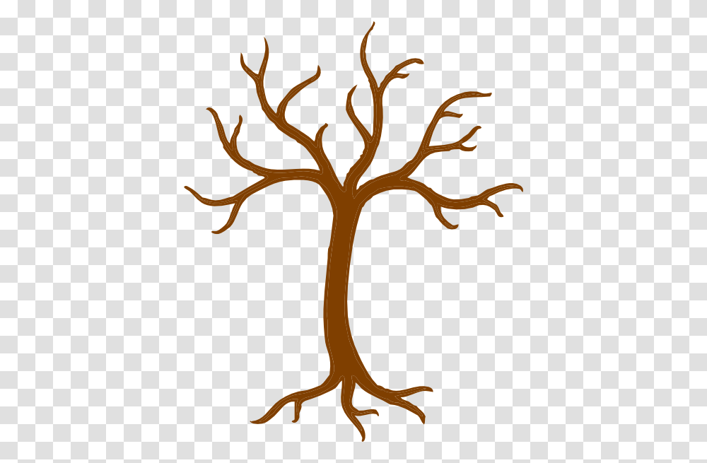 Bare Tree With Roots Clip Art, Plant, Antelope, Wildlife, Mammal Transparent Png