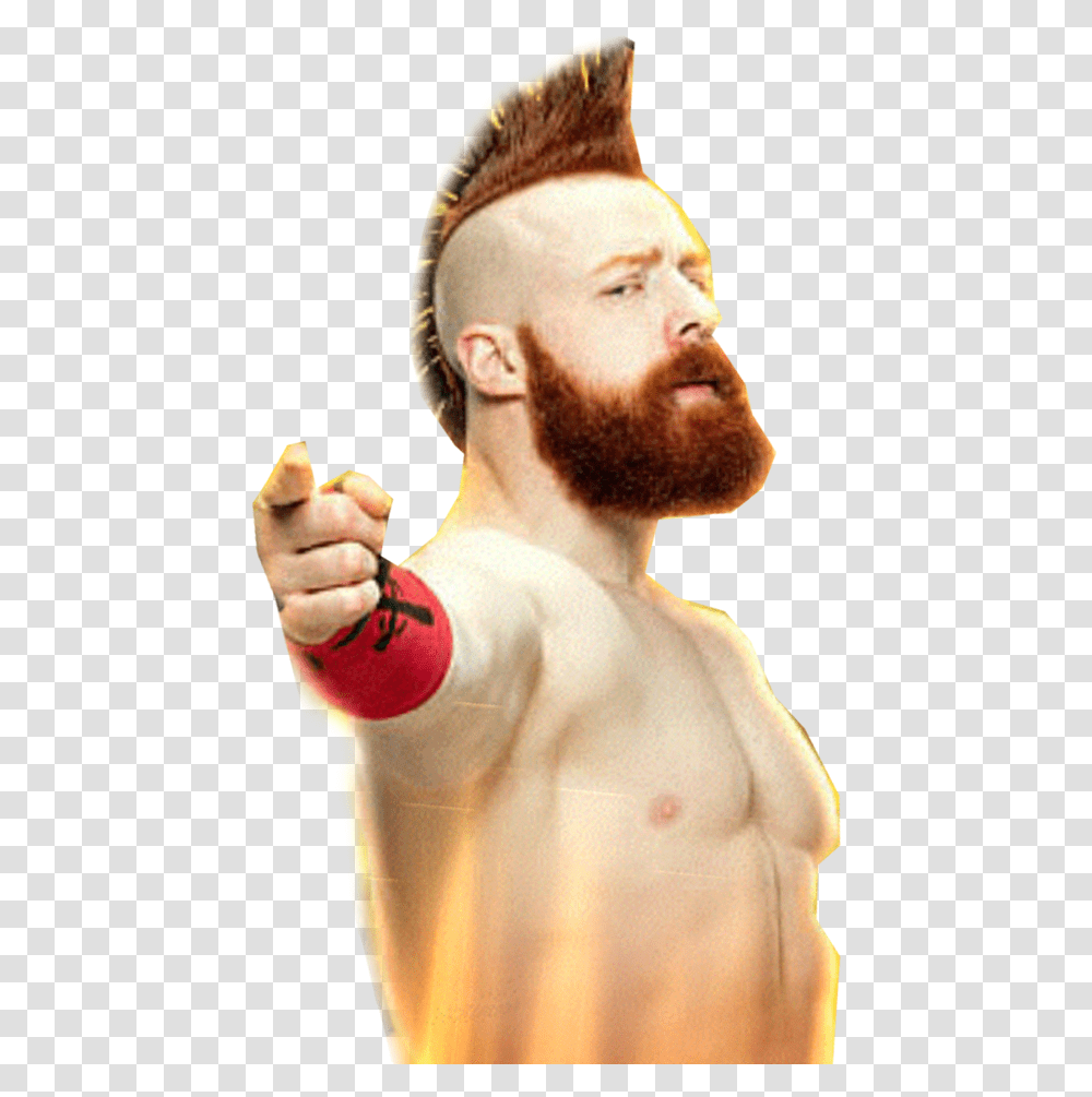 Barechested, Face, Person, Human, Beard Transparent Png