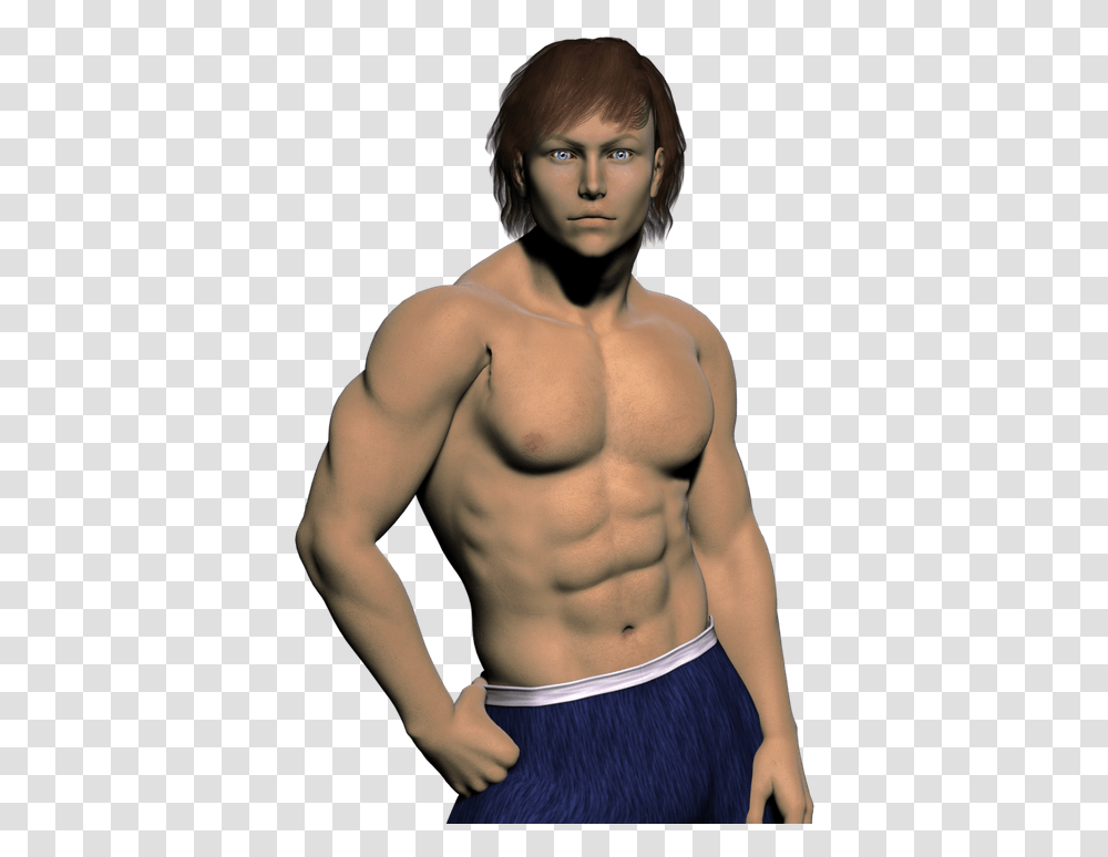 Barechested, Person, Human, Underwear Transparent Png
