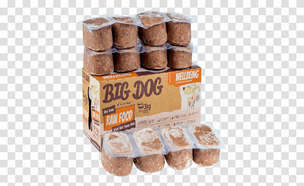 Barf Food Packages, Bread, Sweets, Box, Bun Transparent Png