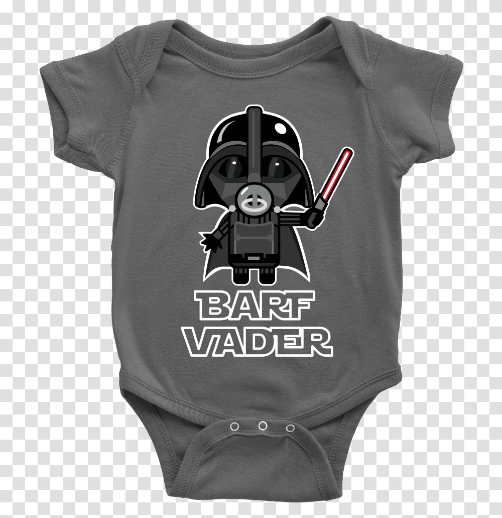 Barf Vader Baby Onesie Baby Onesies Hello I'm New Here, Apparel, T-Shirt, Sweatshirt Transparent Png