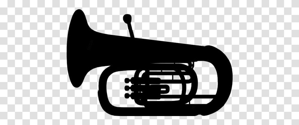 Baritone Horn Clipart Baritone Horn Baritone Clipart, Trumpet, Brass Section, Musical Instrument, Cornet Transparent Png