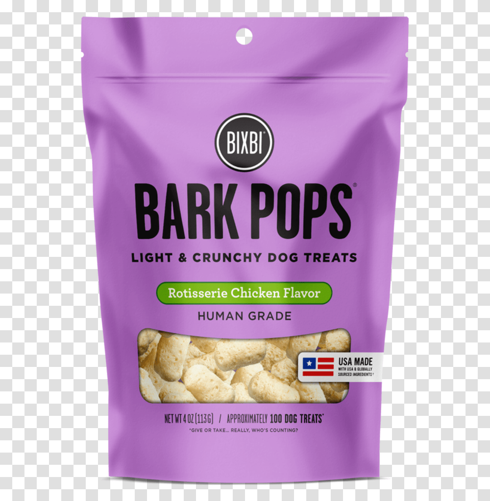 Bark Pops Rotisserie Chicken Bixbi Bark Pops, Plant, Food, Vegetable, Cracker Transparent Png
