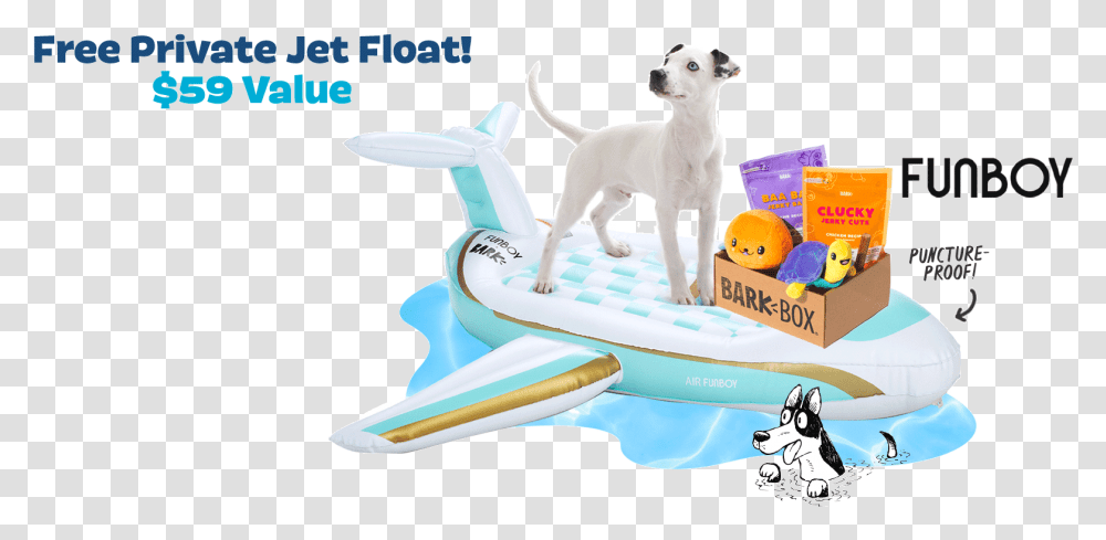 Barkbox Animal Figure, Inflatable, Text, Seesaw, Toy Transparent Png