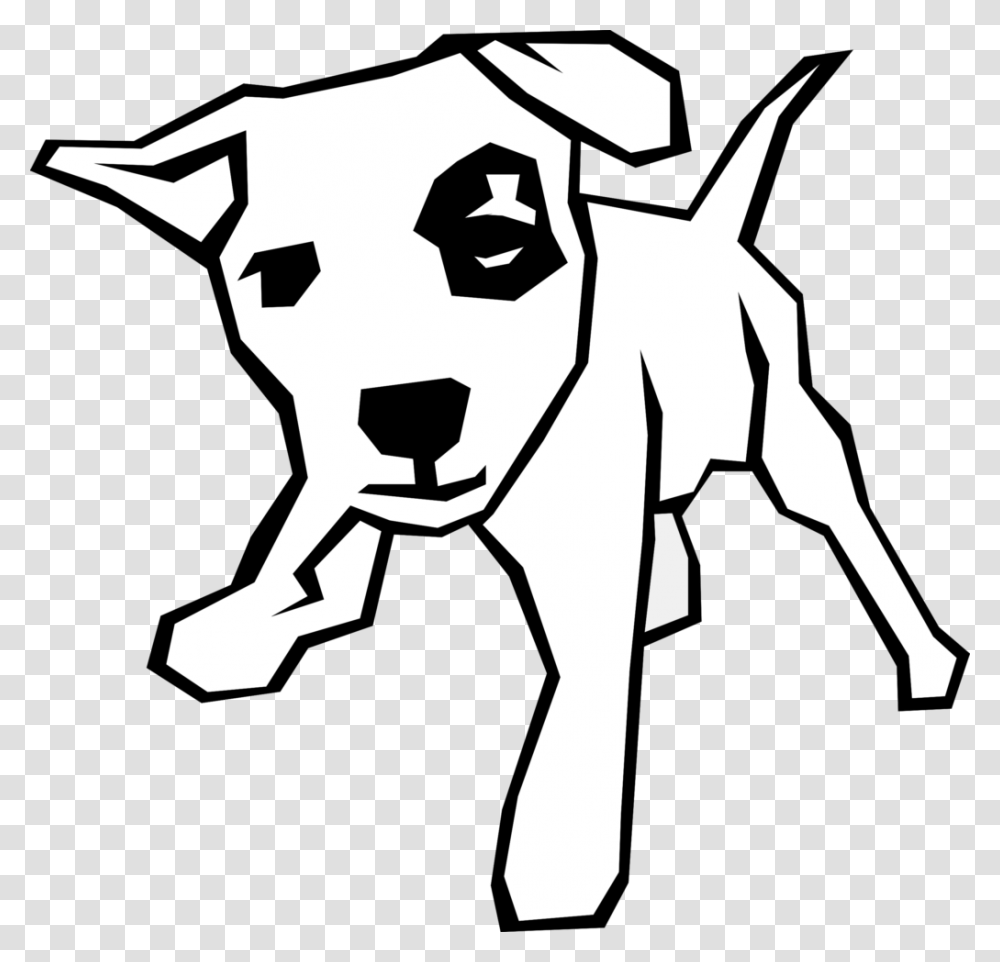 Barking Dog Clipart Clip Art Black And White, Stencil, Person, Human Transparent Png