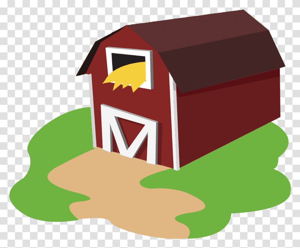 Barn Barn Animated, First Aid, Mailbox, Letterbox, Postbox Transparent Png