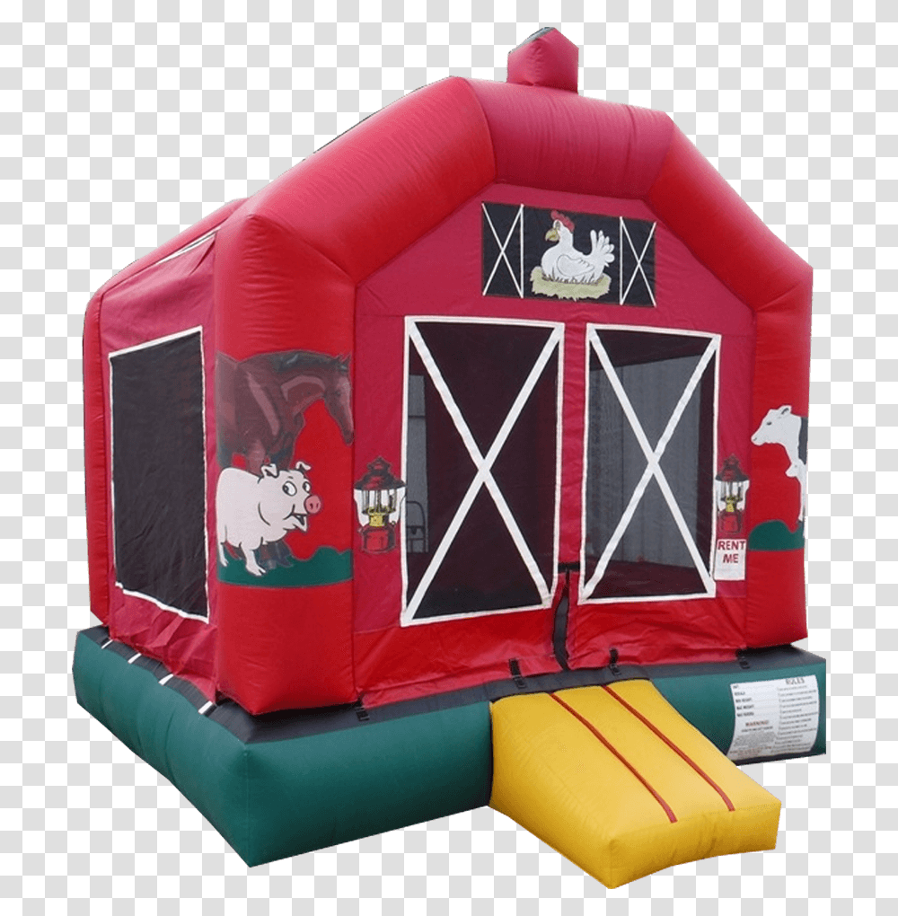 Barn Bounce House Bounce House Inflatable Transparent Png