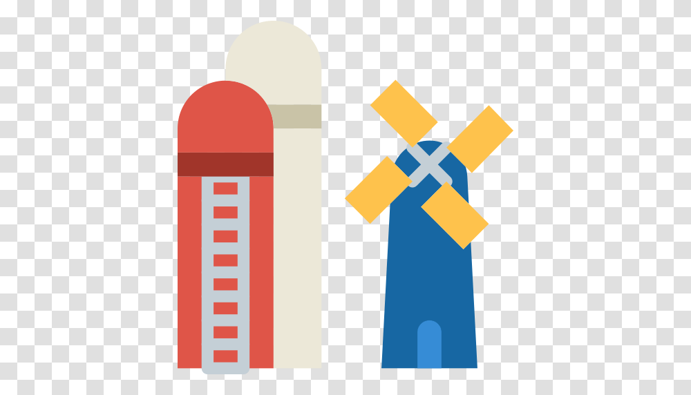 Barn Icon, Cross, Bottle Transparent Png
