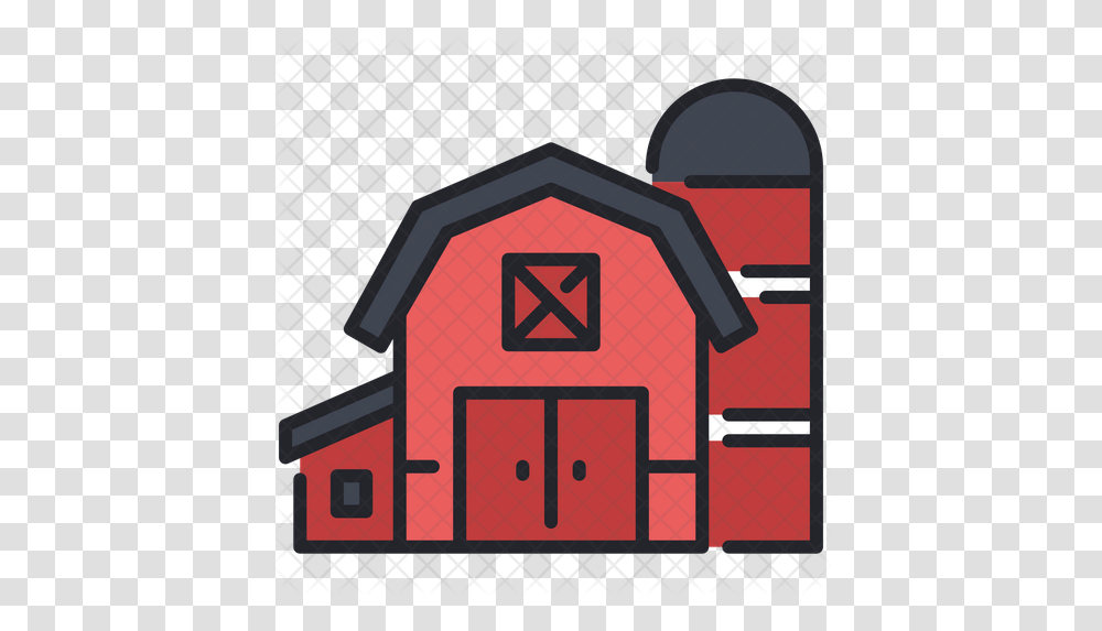 Barn Icon Language, Nature, Outdoors, Building, Countryside Transparent Png