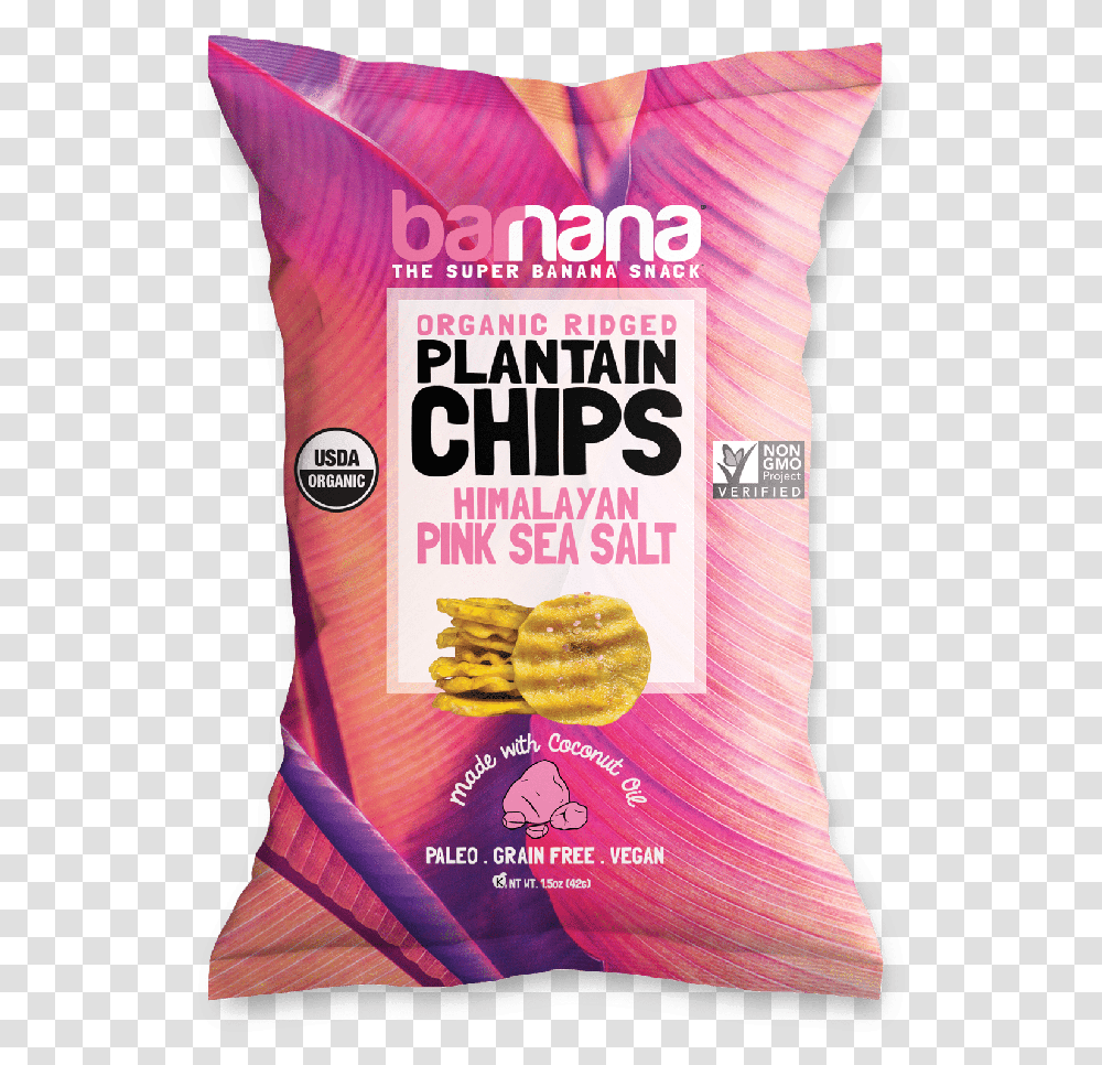 Barnana Plantain Chips Barnana, Food, Person, Noodle Transparent Png