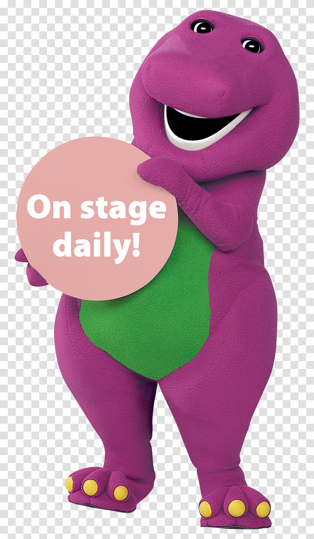 Barney Alone 2 Barney And Friends, Plush, Toy, Person, Human Transparent Png
