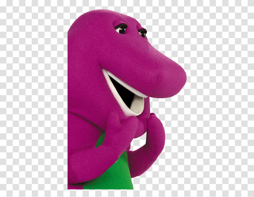 Barney And Friends Image Barney, Cushion, Clothing, Purple, Toy Transparent Png
