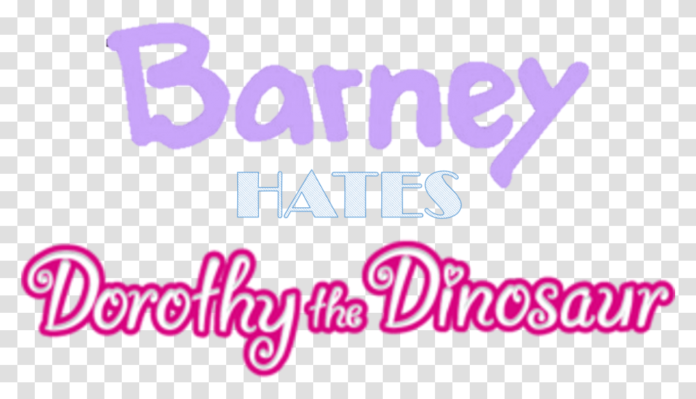 Barney And Friends, Alphabet, Word, Paper Transparent Png