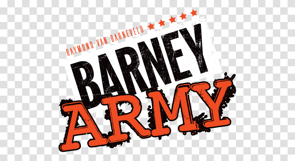 Barney Army Fiction, Text, Alphabet, Word, Label Transparent Png