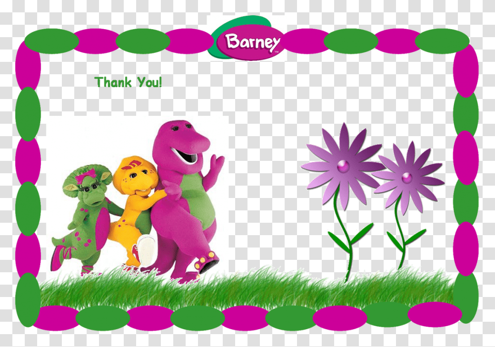 Barney Birthday Cards Hd Background Wallpaper 37 Hd Barney Run Jump Skip And Sing, Plant Transparent Png
