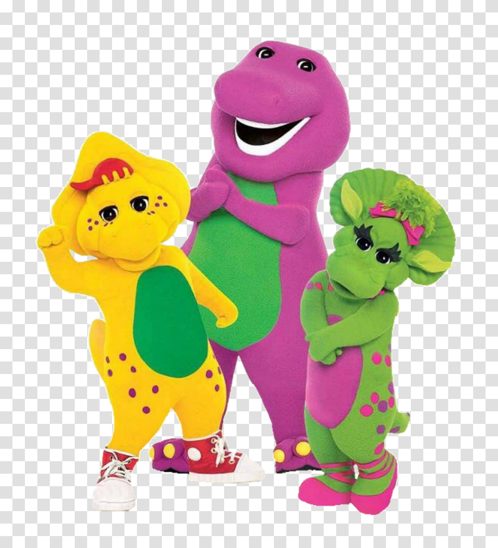 Barney Friends Barney The Purple Dinosaur Friends, Plush, Toy, Mascot, Clothing Transparent Png
