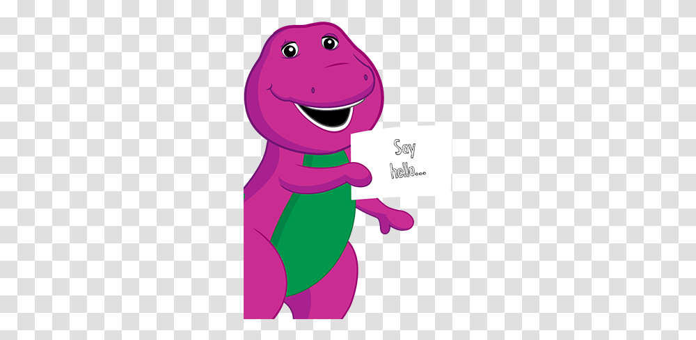 Barney Halloween Image Happy, Text, Label Transparent Png