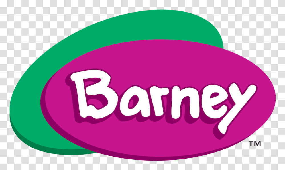 Barney Logo Barney And Friends, Label, Symbol, Food, Sweets Transparent Png