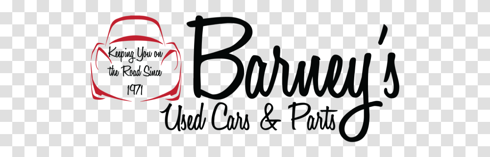 Barney S Used Cars Calligraphy, Alphabet, Plant Transparent Png