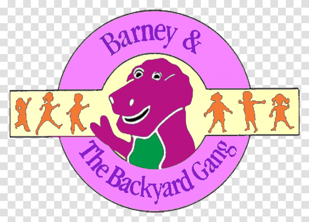 Barney The Backyard Gang, Label, Logo Transparent Png