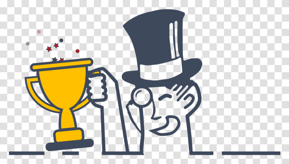 Barons Bus Award Winning Services Still Cartoon, Crowd, Trophy Transparent Png