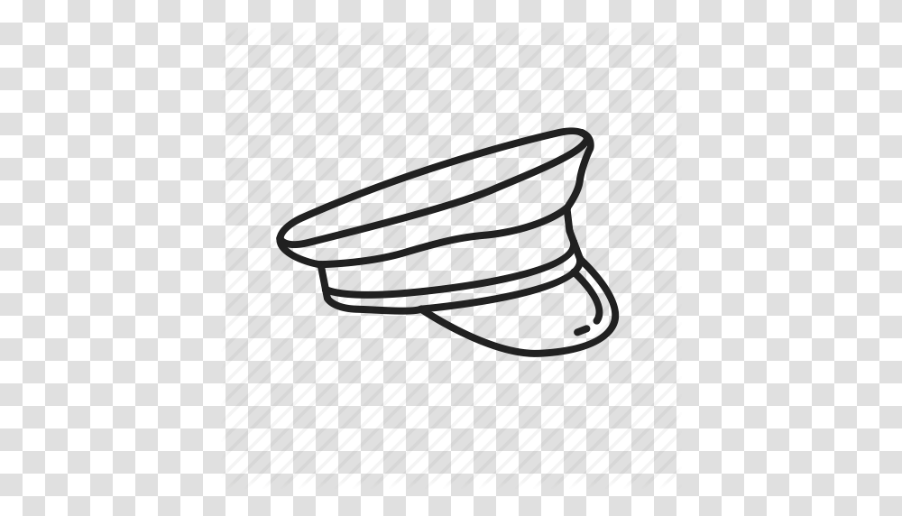 Barracks Cover Captain Hat Forage Cap Military Hat Officer Hat, Outdoors, Plot, Hand Transparent Png